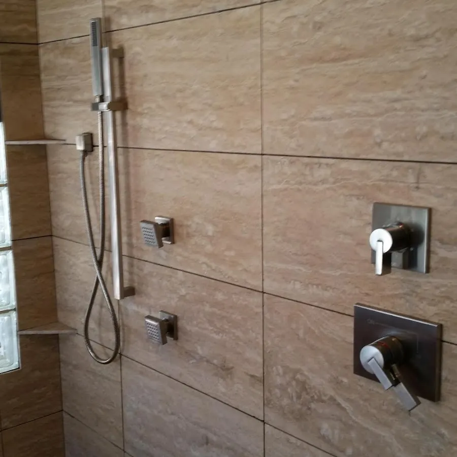 Shower fixture installation for Water Heater Replacement in Lynchburg, Moore County